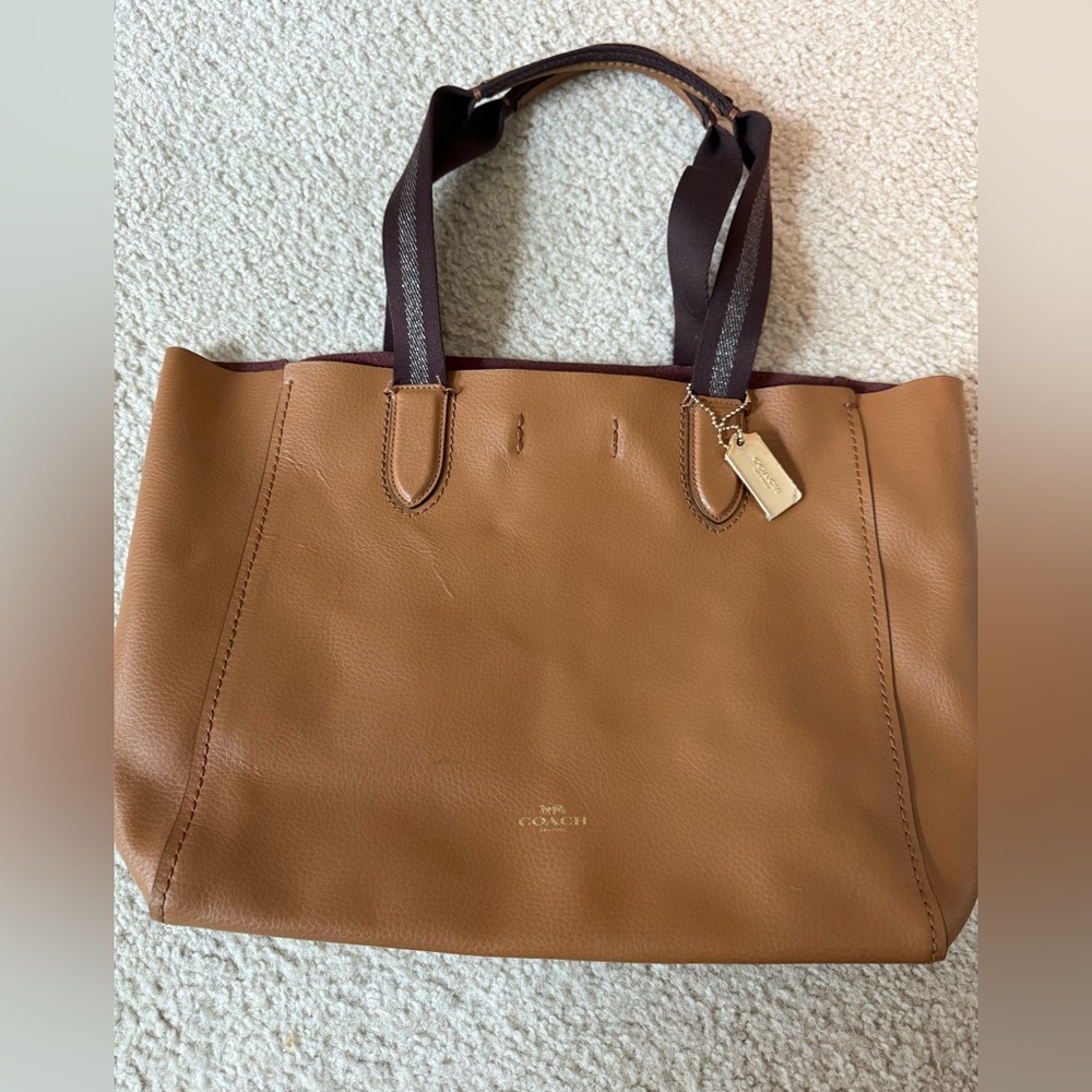 Coach Derby Tote leather Bag